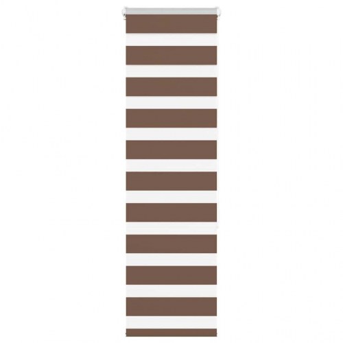 Zebragardin - brun 50×150 cm, stofbredde 45,9 cm, polyester