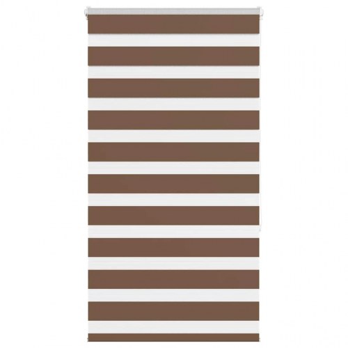 Zebragardin brun 85×150 cm - stofbredde 80,9 cm, polyester