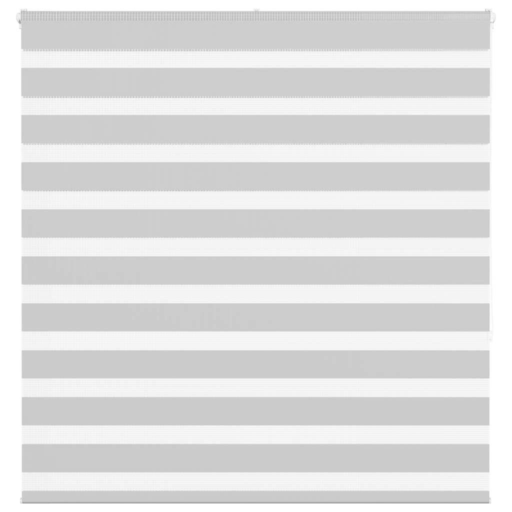 Zebragardin lysegrå 150x150 cm stofbredde 145,9 cm polyester