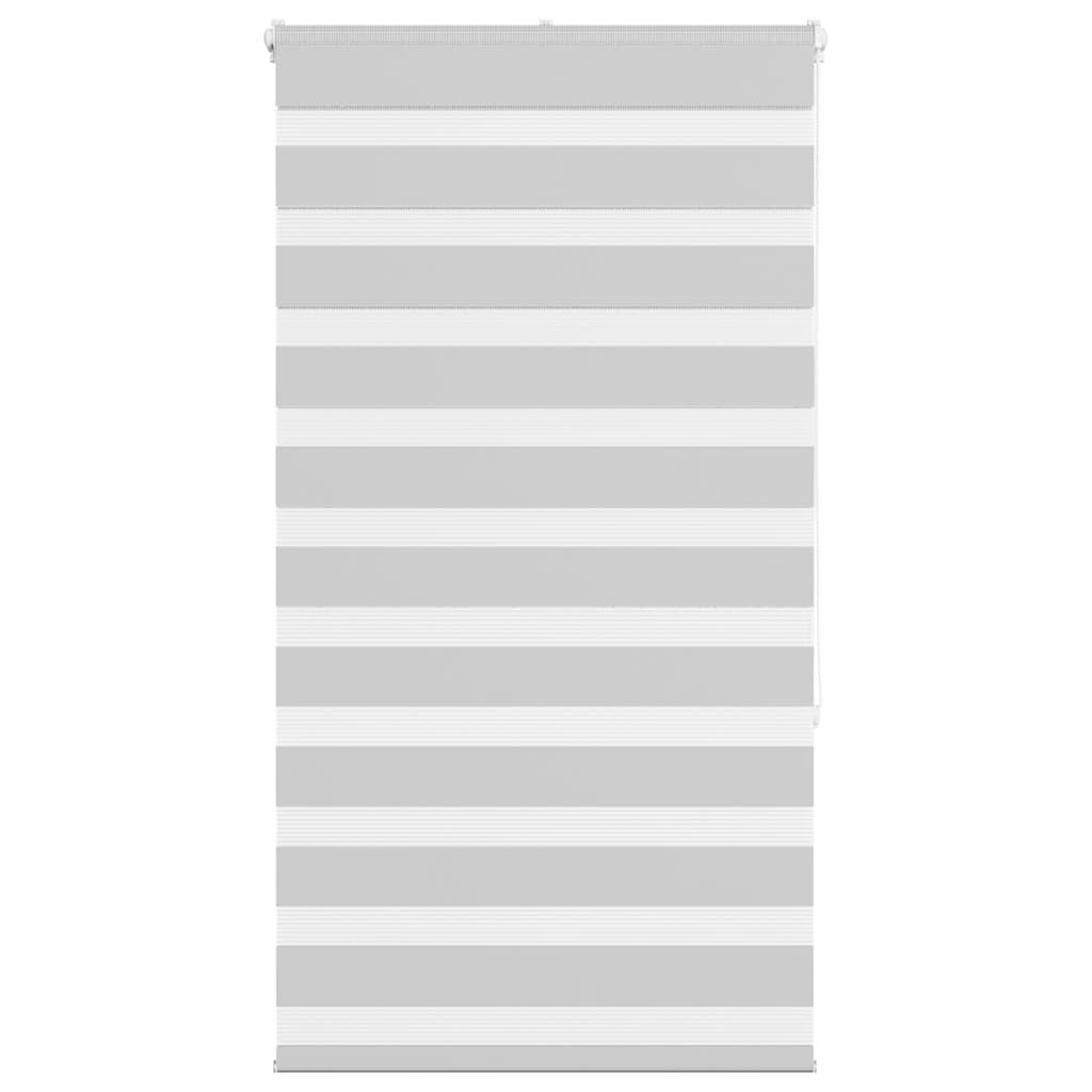Zebragardin lysegrå 80x150 cm stofbredde 75,9 cm polyester billede