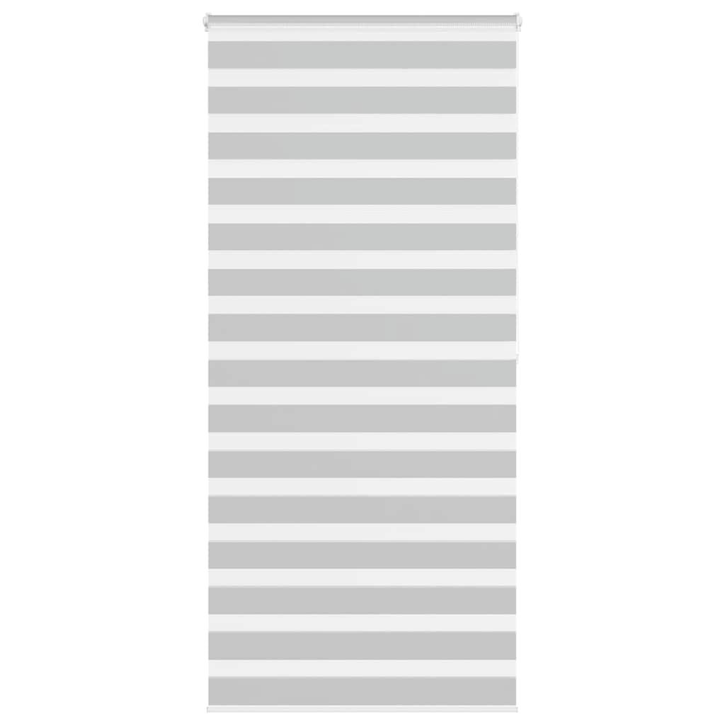 Zebragardin lysegrå 105x200 cm stofbredde 100,9 cm polyester
