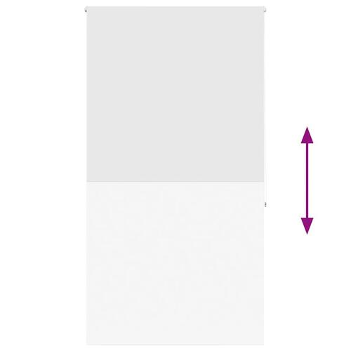 Bruserullegardin 120x240 cm Stofbredde 116 cm