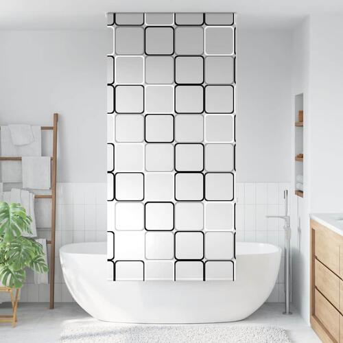 Bruserullegardin 90x240 cm Stofbredde 86 cm