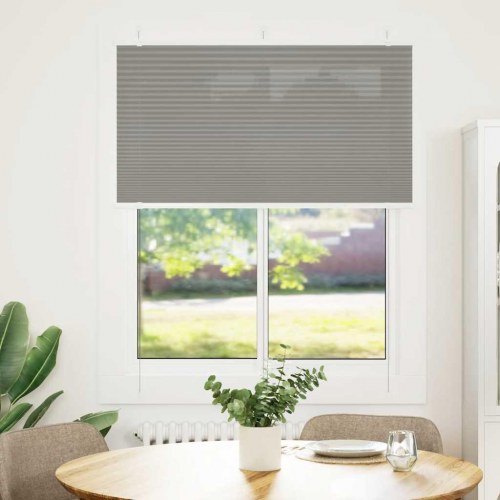 Plisségardin - antracit, 105×100 cm, polyester