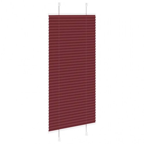 Plisségardin bordeauxrød 60×150 cm - stofbredde 59,4 cm, polyester