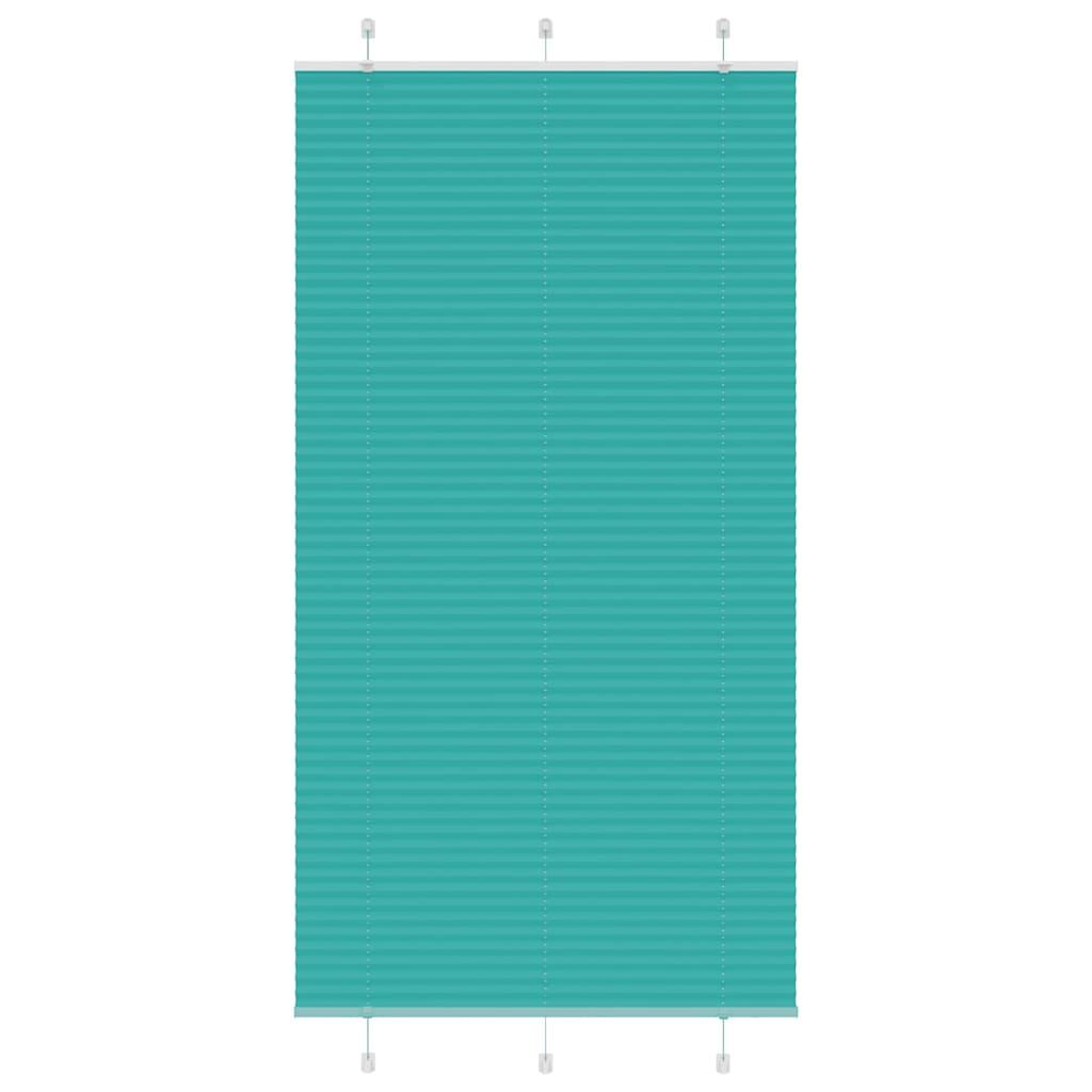 Plisségardin Benzin Grøn 100x200 cm Stofbredde 99,4cm Polyester