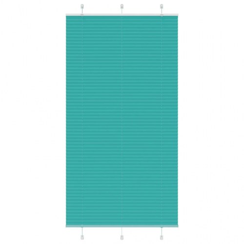 Plisségardin - benzin grøn 110×200 cm, stofbredde 109,4 cm, polyester