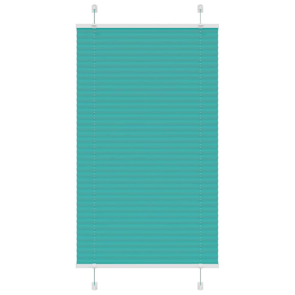 Plisségardin Benzin Grøn 75x150 cm Stofbredde 74,4 cm Polyester