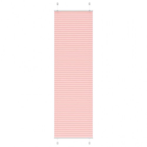 Plisségardin lyserød 55×200 cm - stofbredde 54,4 cm, polyester