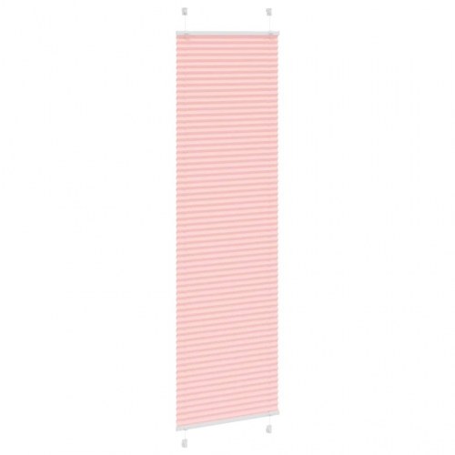 Plisségardin lyserød 55×200 cm - stofbredde 54,4 cm, polyester