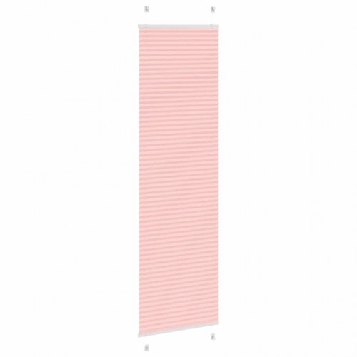 Plisségardin lyserød 55×200 cm - stofbredde 54,4 cm, polyester