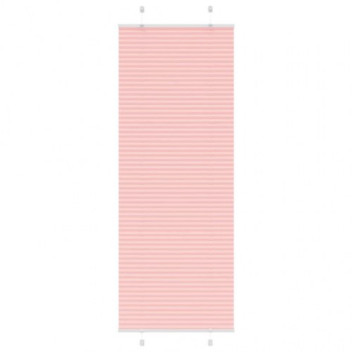 Plisségardin lyserød 70×200 cm - stofbredde 69,4 cm, polyester