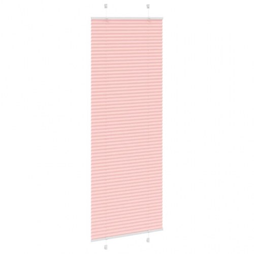 Plisségardin lyserød 70×200 cm - stofbredde 69,4 cm, polyester
