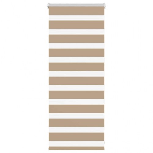 Zebragardin sandbrun 65×100 cm - stofbredde 60,9 cm, polyester