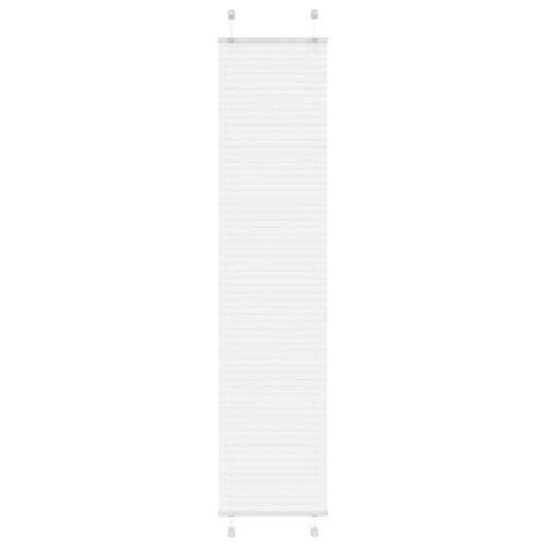 Plisségardin Hvid 45x200 cm Stofbredde 44,4 cm Polyester