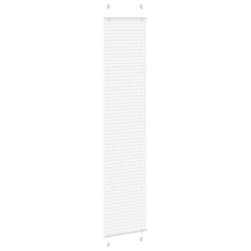 Plisségardin Hvid 45x200 cm Stofbredde 44,4 cm Polyester