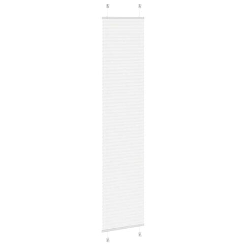 Plisségardin Hvid 45x200 cm Stofbredde 44,4 cm Polyester
