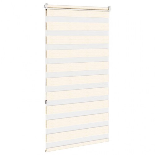 Zebragardin marmorbeige 75×150 cm - stofbredde 70,9 cm, polyester