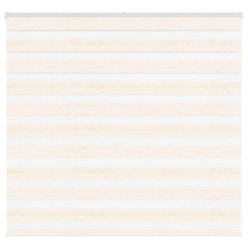 Zebragardin - marmorbeige 165×100 cm, stofbredde 160,9 cm, polyester