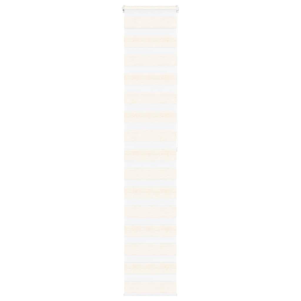 Zebragardin marmorbeige 50x200 cm stofbredde 45,9 cm polyester