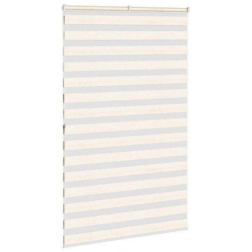 Zebragardin marmorbeige 145×200 cm - stofbredde 140,9 cm, polyester