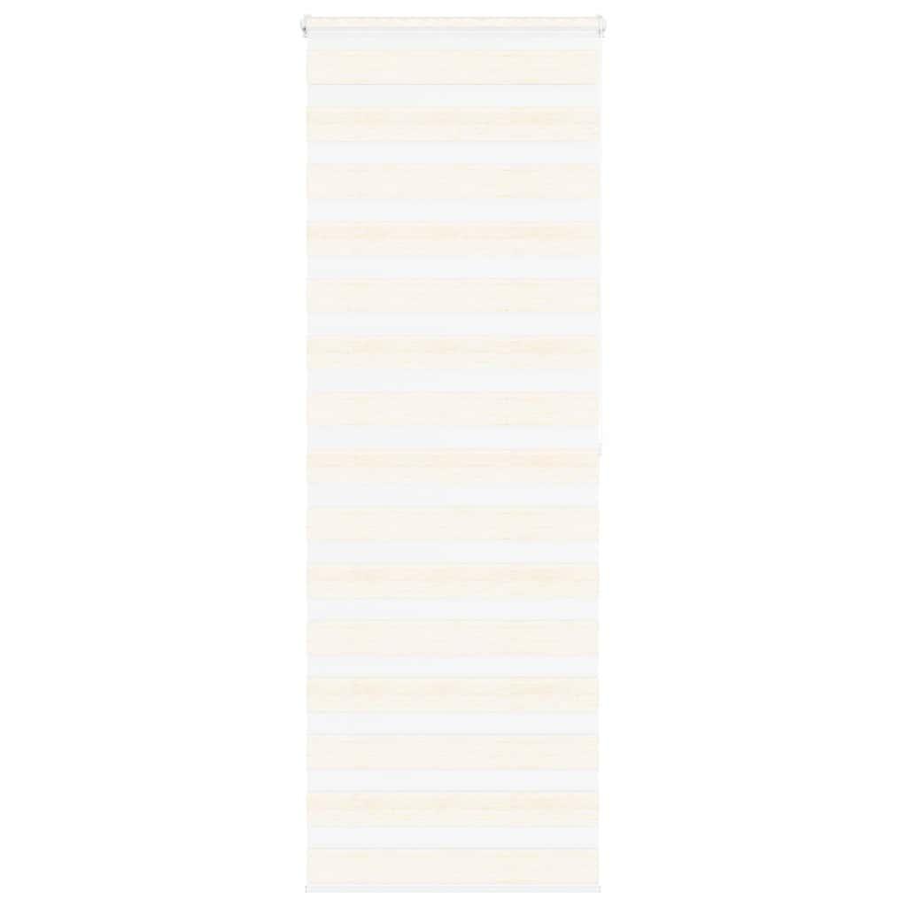 Zebragardin marmorbeige 80x200 cm stofbredde 75,9 cm polyester