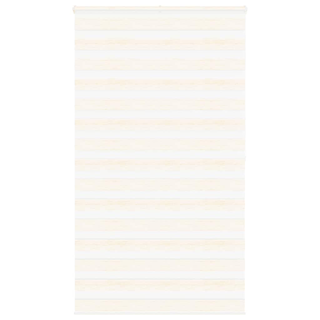 Zebragardin marmorbeige 135x200 cm stofbredde 130,9cm polyester billede