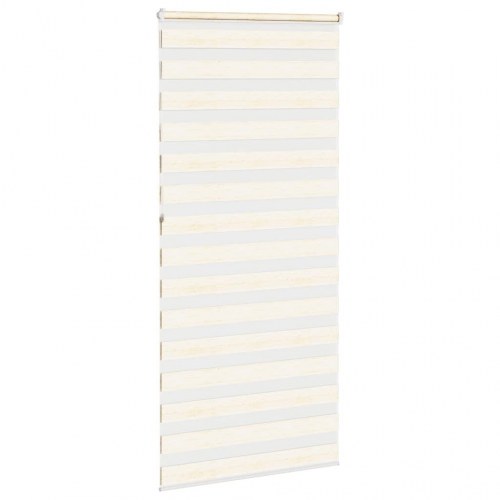 Zebragardin marmorbeige 100 x 230 cm - stofbredde 95,9 cm