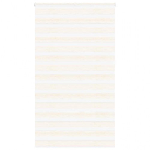 Zebragardin - marmorbeige 125×230 cm, stofbredde 120,9 cm, polyester