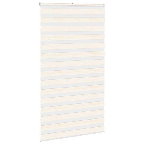 Zebragardin - marmorbeige 125×230 cm, stofbredde 120,9 cm, polyester
