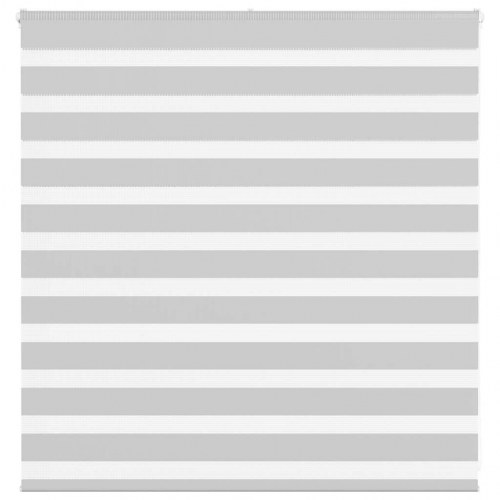 Zebragardin lysegrå 145×100 cm - stofbredde 140,9 cm, polyester