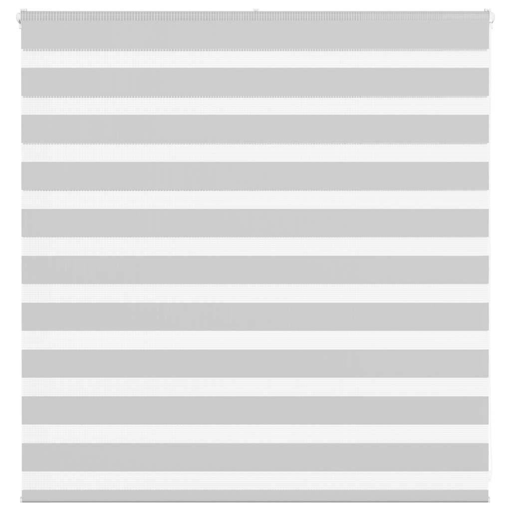Zebragardin lysegrå 145x100 cm stofbredde 140,9 cm polyester billede