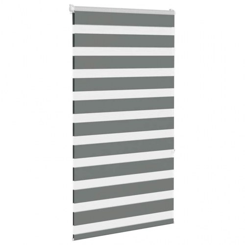 Zebragardin mørkegrå 70×150 cm - stofbredde 65,9 cm, polyester