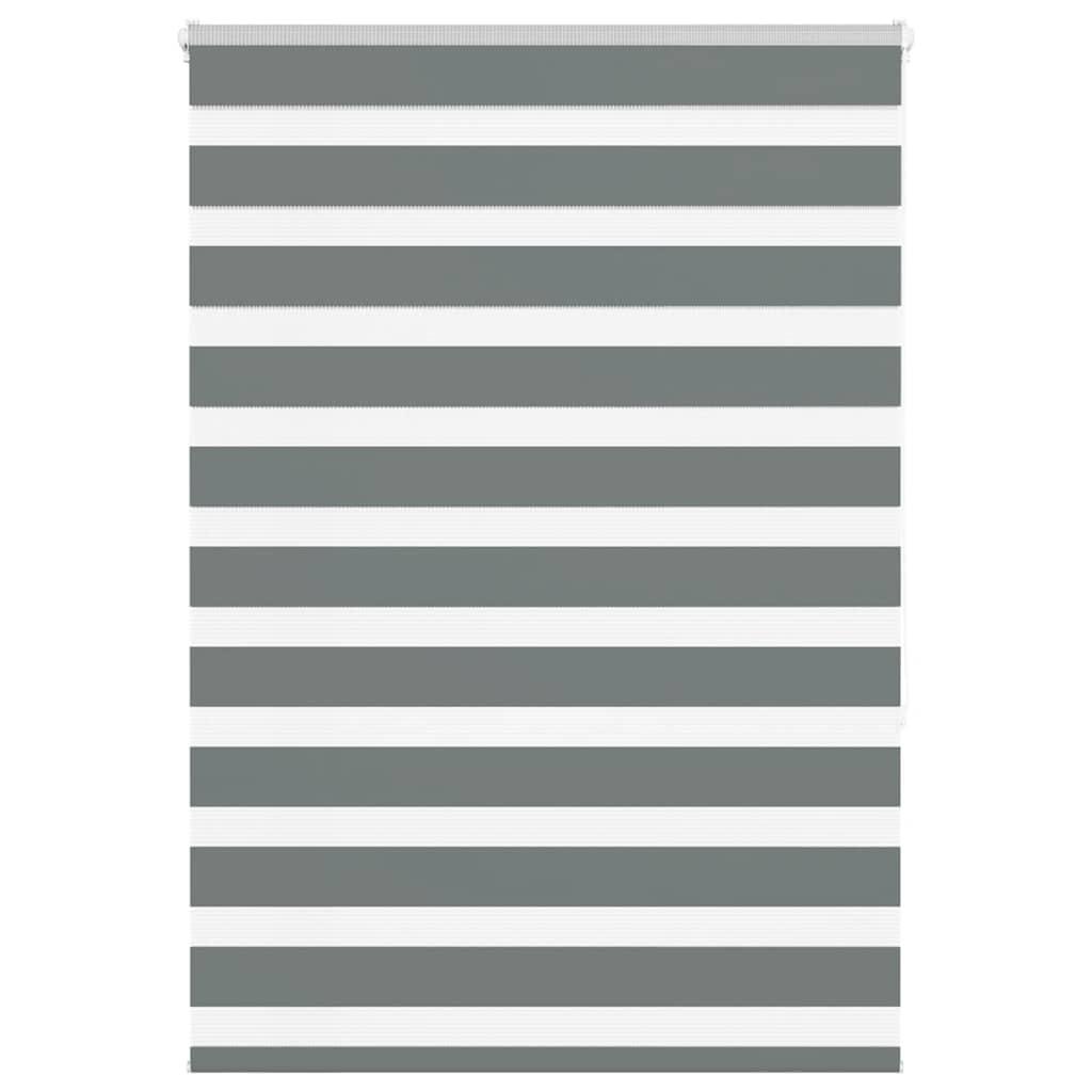 Zebragardin mørkegrå 100x150 cm stofbredde 95,9 cm polyester billede