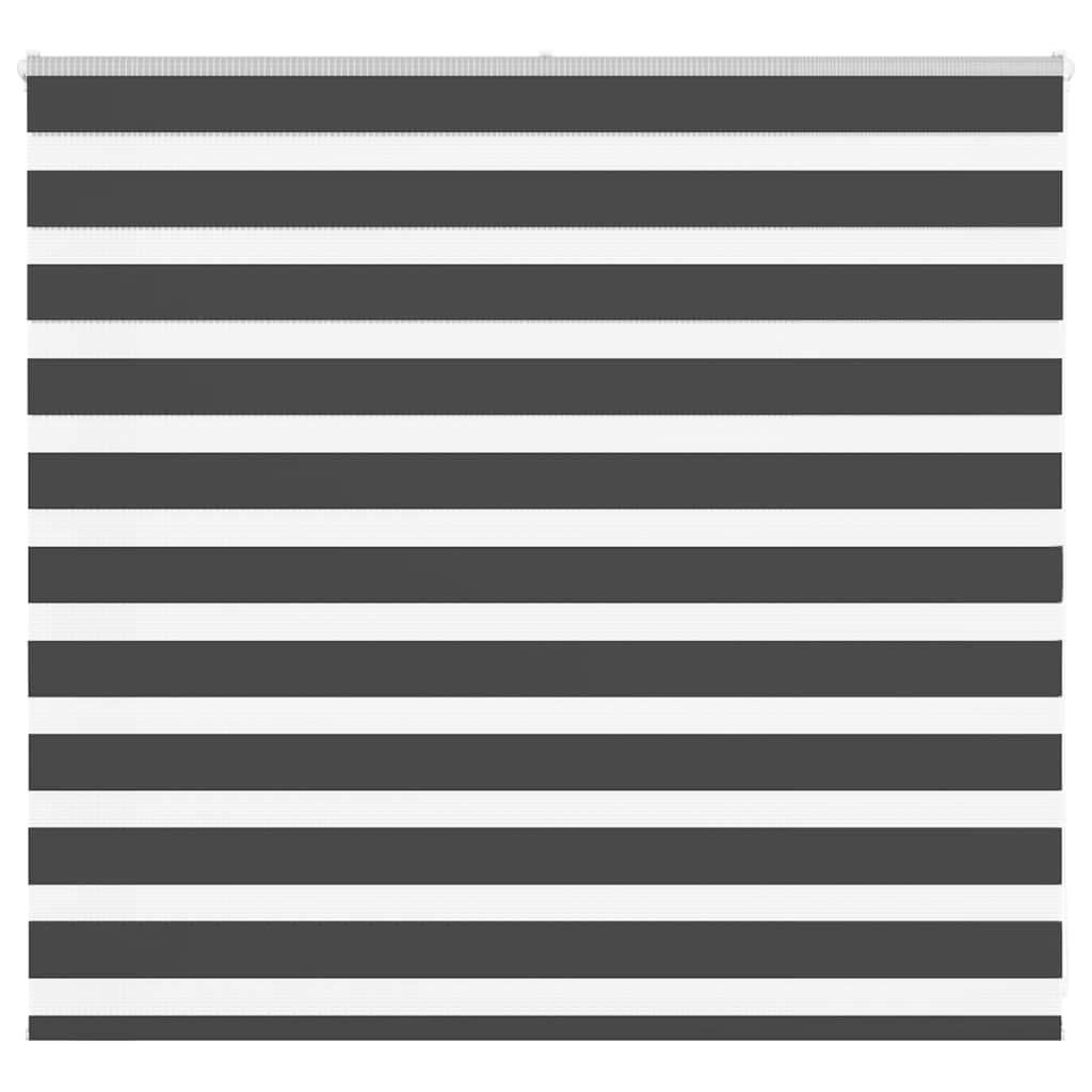 Zebragardin sort 160x100 cm stofbredde 155,9 cm polyester