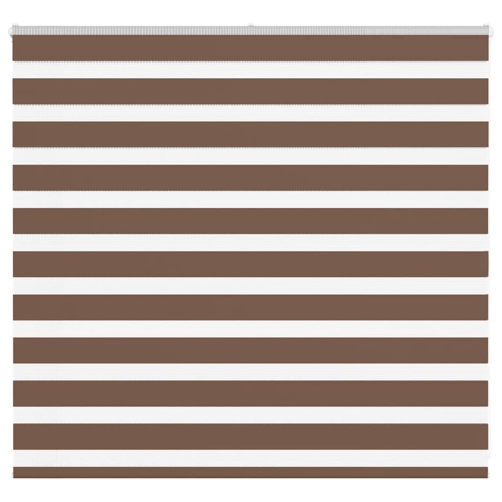 Zebragardin brun 165x100 cm stofbredde 160,9 cm polyester