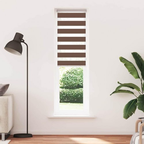 Zebragardin - brun 65×200 cm, stofbredde 60,9 cm, polyester