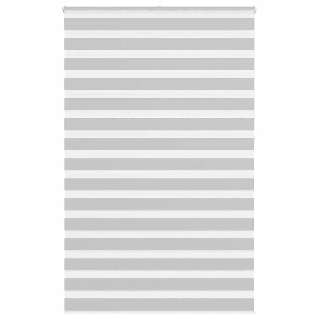 Zebragardin lysegrå 145x230 cm stofbredde 140,9 cm polyester
