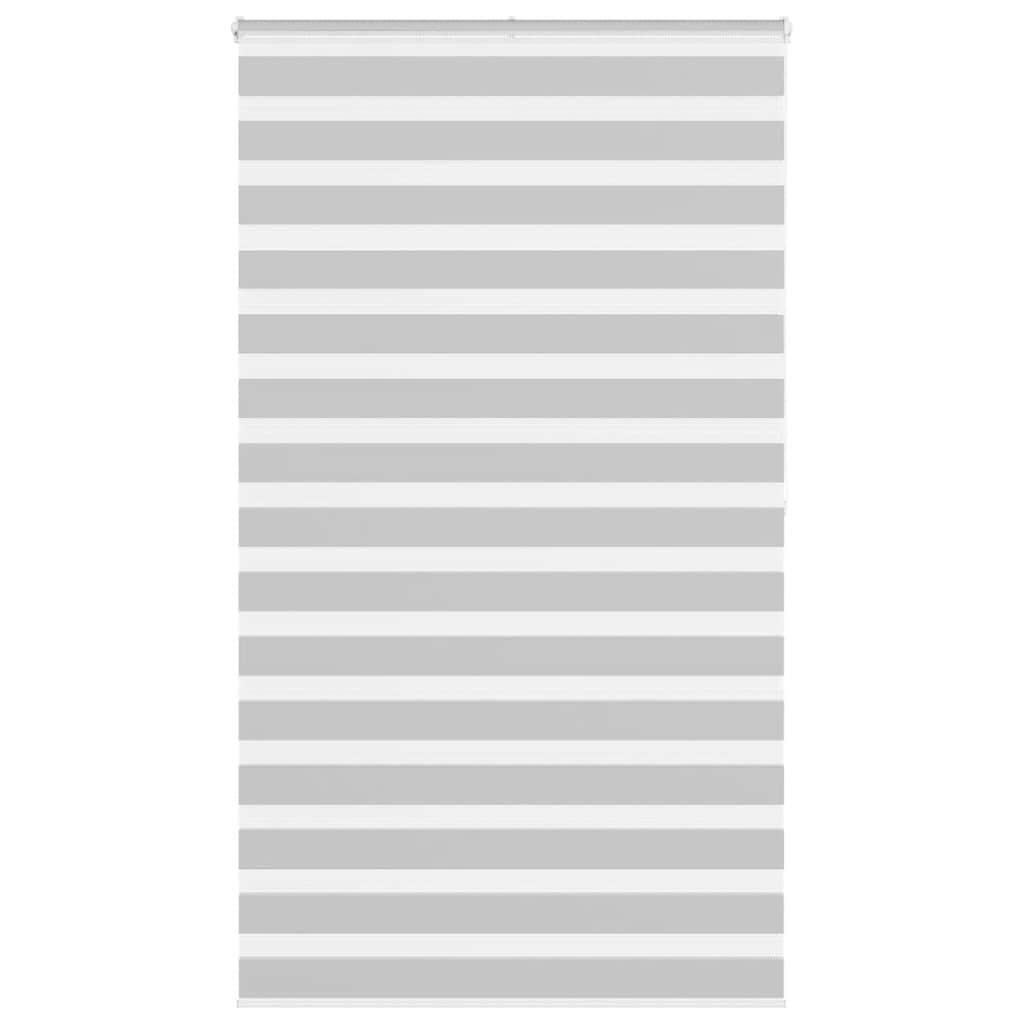 Zebragardin lysegrå 125x200 cm stofbredde 120,9 cm polyester billede