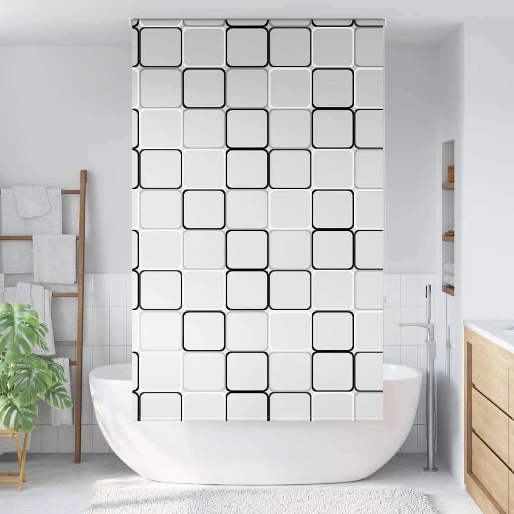 Bruserullegardin Stofbredde 66 Cm Firkantet - uden kassette / 130 x 240 cm