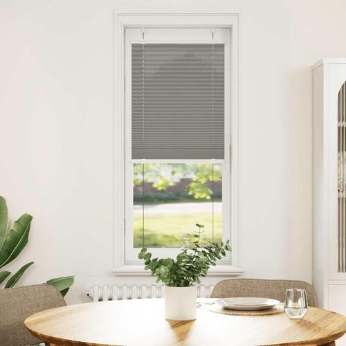 Plisségardin Antracit 45x100 cm Stofbredde 44,4 cm Polyester