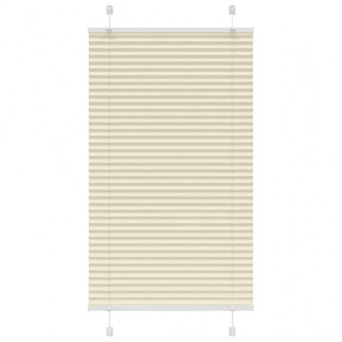 Plisségardin creme 70×100 cm - stofbredde 69,4 cm, polyester