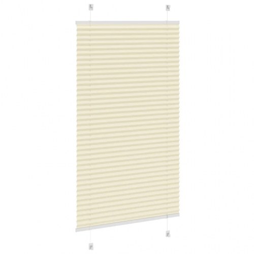 Plisségardin creme 70×100 cm - stofbredde 69,4 cm, polyester
