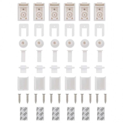 Plisségardin Bordeauxrød 105x150 cm Stofbredde 104,4 cm