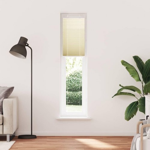 Plisségardin creme 50×200 cm - stofbredde 49,4 cm, polyester