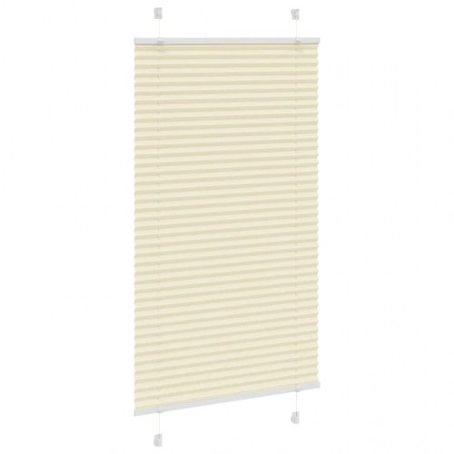 Plisségardin creme 80x150 cm - stofbredde 79,4 cm, polyester
