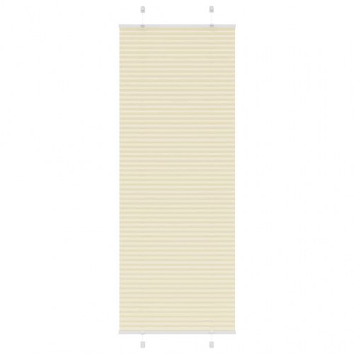 Plisségardin creme 75x200 cm - stofbredde 74,4 cm, polyester