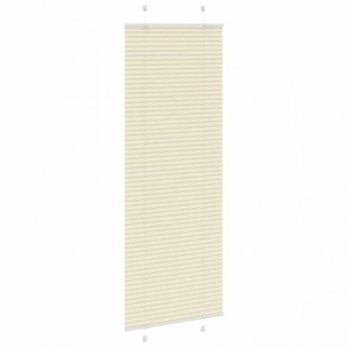 Plisségardin creme 75x200 cm - stofbredde 74,4 cm, polyester