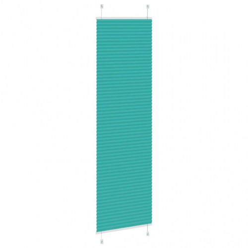 Plisségardin - benzin grøn 60×200 cm, stofbredde 59,4 cm, polyester