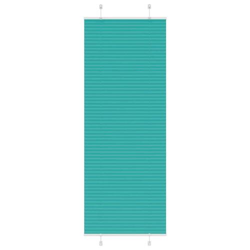 Plisségardin Benzin Grøn 80x200 cm Stofbredde 79,4 cm Polyester